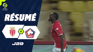 AS MONACO  LOSC LILLE 1  0  Résumé  ASM  LOSC  20232024 [upl. by Melton]