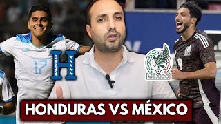 HONDURAS VS MÉXICO  REACCIÓN [upl. by Bluh]