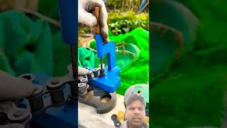 Easy bike Chain Repairing Tools tools satisfying useful machine tipsandtrick shortvideo [upl. by Amelia]