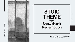 STOIC THEME from Shawshank Redemption for Bb Clarinets [upl. by Cirded]