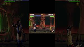 Shang Tsung Sindel Kitana 100 Combo retrogaming umk3 mortal combo glitch gaming shortvideo [upl. by Hcahsem]