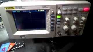 HOW TO Rigol DS1052E oscilloscope 100MHz bandwidth hack [upl. by Enoyrt]