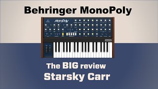 BEHRINGER MonoPoly unboxing initial review amp first impressions hi res version link in description [upl. by Suez912]