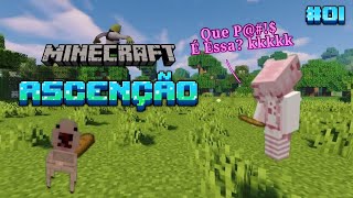 Minecraft Ascensão 01 [upl. by Presley776]