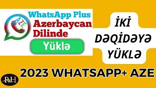 whatsapp plus aze yukle aze vatsap [upl. by Wyck]