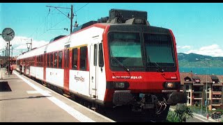 PE158 Perren cabride SBB Linien in der Westschweiz SBB Lines in western Switzerland trailer [upl. by Ietta]