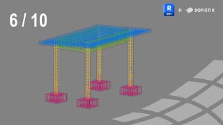 Revit  SOFiSTiK Reinforcement 810  Planar Components [upl. by Ardnaxila]