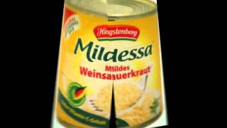 Hengstenberg Mildessa mildes Weinsauerkraut [upl. by Anilec]