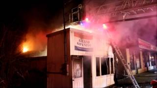 BARBERSHOP CATCHES FIRE IN RONKONKOMA NEW YORK [upl. by Samuele]