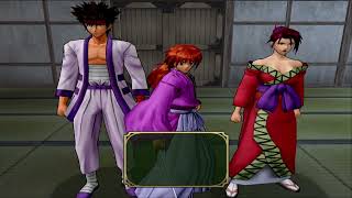 Rurouni Kenshin PS2 emulator Kenshin vs Sojiro boss fight [upl. by Joeann]