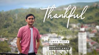 Thankful Groban COVER Santo Ruata fr the Online Vocal Studio of Richard Awuy [upl. by Aleusnoc]