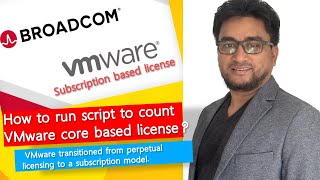 VMware Core based License Counting  How to run script to count VMware core based license [upl. by Caterina569]