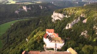 Burg Wildenstein Donautal mit Phantom 3 [upl. by Yrtua]