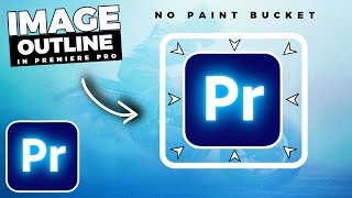 How To Add OUTLINES Around OBJECTS In Premiere Pro No Paint Bucket Fix [upl. by Sammie]