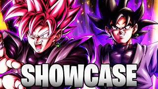 MID LF TRANSFORMING ROSE GOKU BLACK SHOWCASE  Dragon Ball Legends [upl. by Micheil]