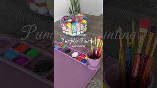 Painting Pumpkins Art Station Restock 🎨🎃 pumpkinpainting pumpkinpaintingideas amazonfinds [upl. by Alleoj780]