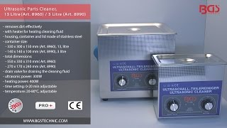 Ultrasonic Parts Cleaner Art 89608990 [upl. by Notgnirrac63]