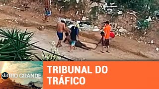 Criminosos executam homem em plena luz do dia  SBT Rio Grande  180319 [upl. by Udale]