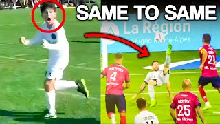 Mateo Messi Copies Messis Bicycle kick In Viral Video [upl. by Monika]