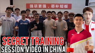 WHY WE ARE BACK FROM CHINESE  China Team Badminton training [upl. by Savil]