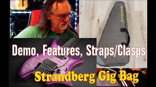 Strandberg Gig Bag Boden Prog NX 7 Guitar  Features Straps Clasps [upl. by Li57]