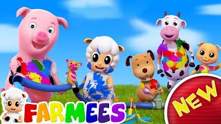 Colors Song  Learn Colors  Nursery Rhymes  Baby Songs  Kids Rhymes by Farmees [upl. by Enelyar]