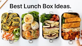 Must Try Lunch Box Ideas for work  school  vegan bento [upl. by Onaivlis217]