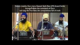 Japji Sahib English Katha1st Pauri Hukam True Bani [upl. by Katleen]