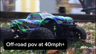 Traxxas Maxx V2 POV with go pro [upl. by Haynor]