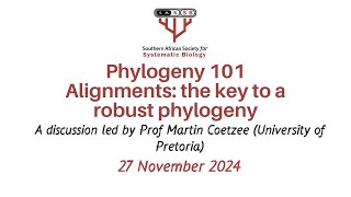 Phylogeny 101 Session 2 Alignments [upl. by Jobye]