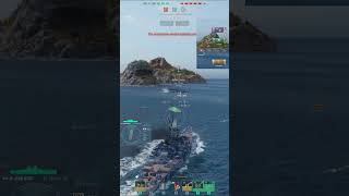 Warships🏴‍☠️  Jean Bart  Sacrificing BB to delete DD worldofwarships wows cqc [upl. by Taran]