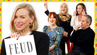 Feud Cast Test How Well They Know Each Other  Vanity Fair [upl. by Eran]