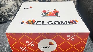 PwC Welcome Kit welcomekit welcomegoodies company companyculture [upl. by Rudiger]