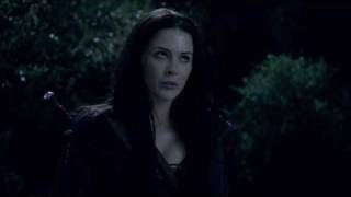 Legend of the Seeker 2x08 Cara uses her agiel on Kahlan [upl. by Tacita399]