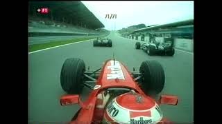 Eddie Irvine Onboard View of McLaren collision  Austria 1999 [upl. by Adrahc]