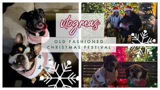 VLOGMAS DAY 4  WORKING ON THE DECORATIONS  OLD FASHIONED CHRISTMAS FESTIVAL IN A HALLMARK TOWN [upl. by Joice678]