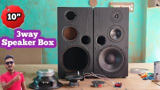 3way speaker box making components 🔊 speaker box making [upl. by Ahsem]