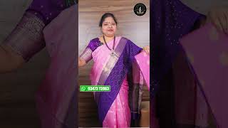 Semi Gadwal Pattu 2900 youtube saree padmavathicollections [upl. by Aloke]