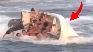 recklessness on boat will shock you with their insane boating skills [upl. by Sproul137]