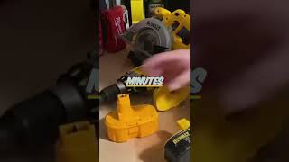 Supercharge Your Tools DeWalt 20v Battery in 18v Gear [upl. by Helban68]