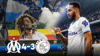 𝐕𝐋𝐎𝐆 OM 43 AJAX • Aubameyang MAGIQUE scénario FOU et ambiance des GRANDS SOIRS • HD [upl. by Kalina]