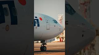 flydubai flydubai tashkent airport spotting aircraft aviation aviaspotting boeing airplane [upl. by Inuat]