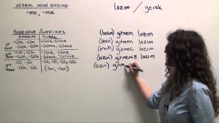 Turkish Grammar Expressing NeedMust With “Lazim” And “Gerek” [upl. by Tony368]