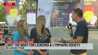 Interview Michele Chapuis has walked at Light the Night for twenty years for daughter with leukemia [upl. by Cora187]