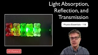 Light Absorption Reflection and Transmission [upl. by Leirol]