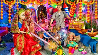 Barbie Routine in Indian Villagegudiya wala Epi230Barbie barbiebarbie ki kahani [upl. by Anyaj]