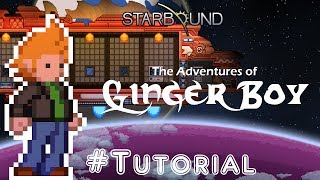 Starbound TUTORIAL How to Change Your Starter Ship [upl. by Sasnak470]