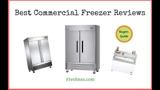 Best Commercial Freezer Reviews 2022 Buyers Guide [upl. by Acey]