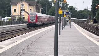 ICE 1 Richtung Fulda kann ich nicht zuordnen inkl MakroGruß am Bahnhof Schlüchtern [upl. by Nalani]