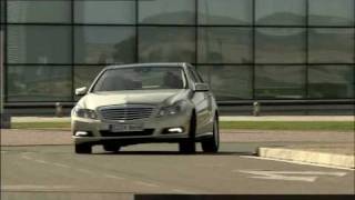 Driving new MercedesBenz EClass E350 CDI 2010 [upl. by Allcot129]